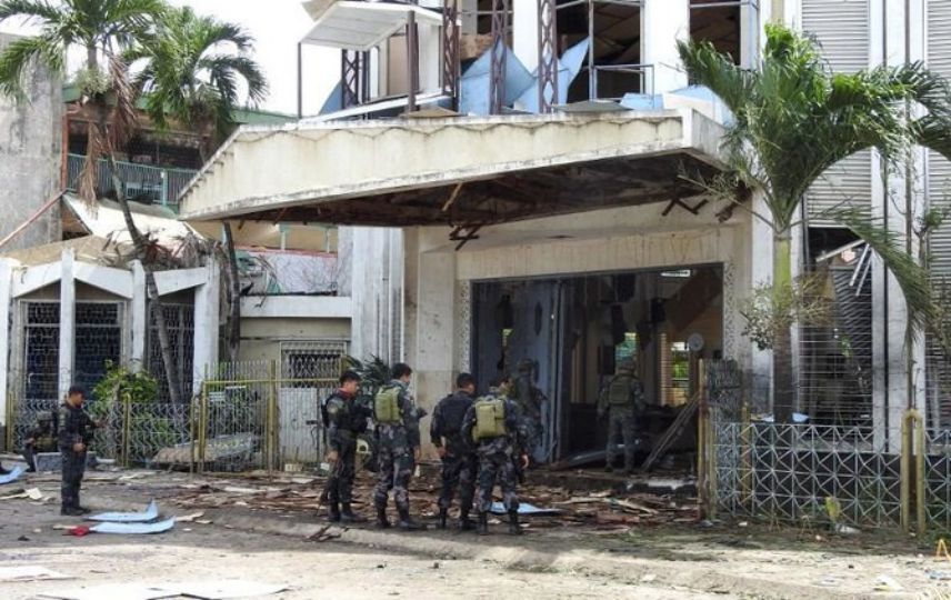 Five Abu Sayyaf members surrender over Philippine church bombing ...