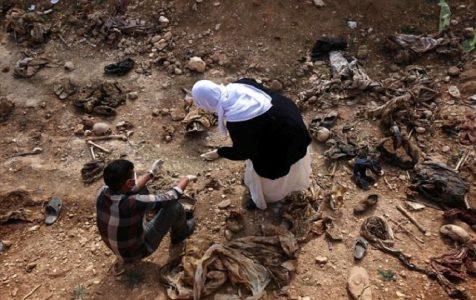 Iraq begins exhuming mass grave of Yazidis killed by ISIS in Sinjar region