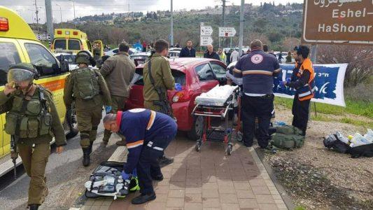 Israeli Police hunt terrorist who killed two and critically wounded another