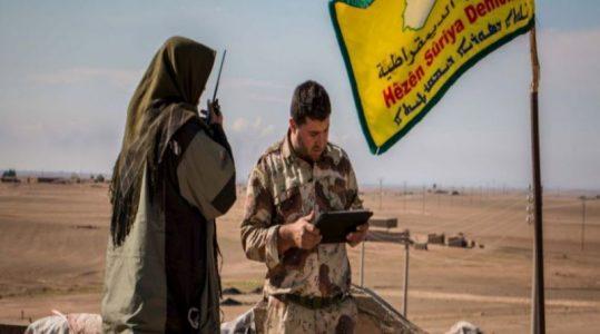Why have the Syrian Democratic Forces halted their battle against the ISIS terrorists?