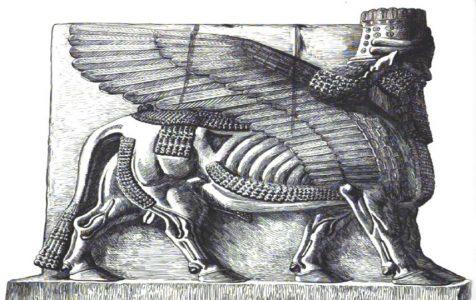 Ancient winged bull destroyed by Islamic State terroists rises again in London