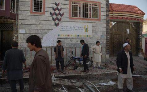 ISIS suicide terror attack at election centre in Afghan capital leaves at least 57 people dead