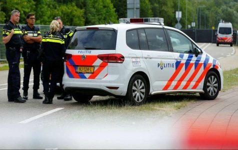 Van struck four people at Dutch largest music festival