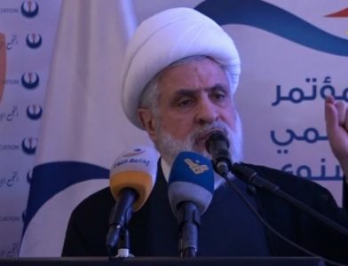 Hezbollah: Lebanon will never bow to economic scarecrow used to impose resettlement of Palestinians