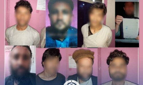 Afghan police authorities arrest eight terrorists in Kabul ahead of Ashura