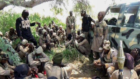 Boko Haram terrorists killed fourteen people on the Nigeria-Cameroon border over blockade