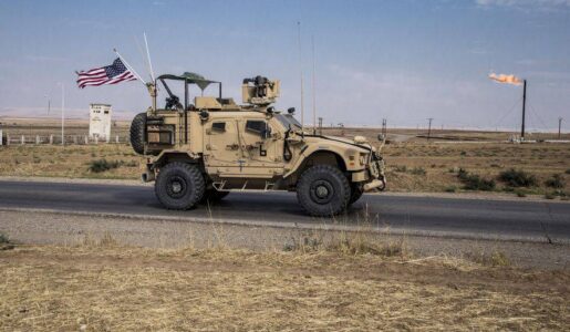 U.S. army anti-Islamic State patrol attacked in northeast Syria