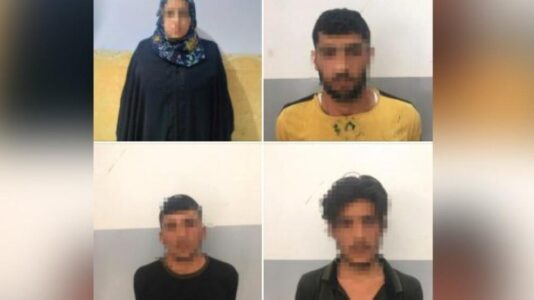 Iraqi security forces detained four Islamic State mercenaries in Nineveh