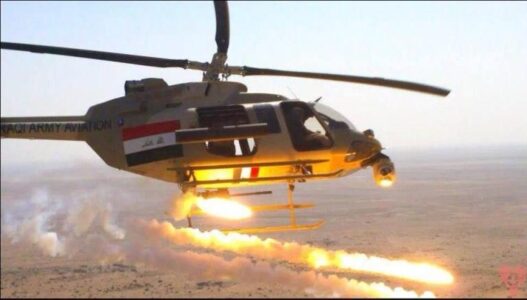 Iraqi aviation killed five terrorists in Diyala