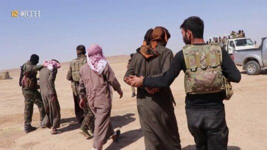 SDF and the US-led Global Coalition arrested 57 ISIS members in Syria in a month