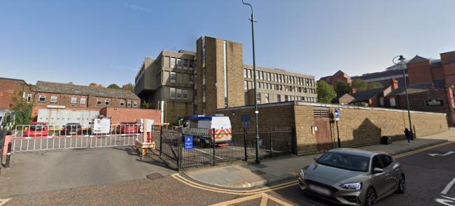 Man questioned under Terrorism Act after incident outside the Oldham Police Station