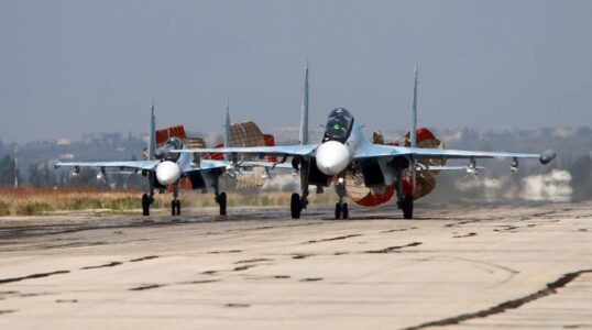 Russian jets strike terrorist positions in Syria