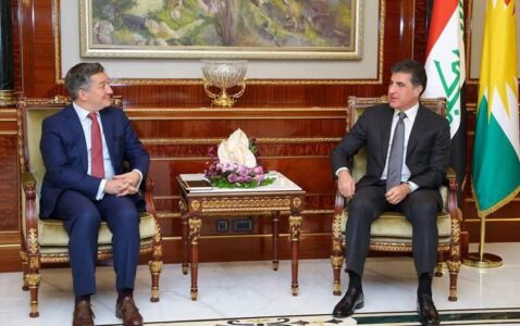 President Barzani and US Syria envoy discuss lasting defeat of ISIS