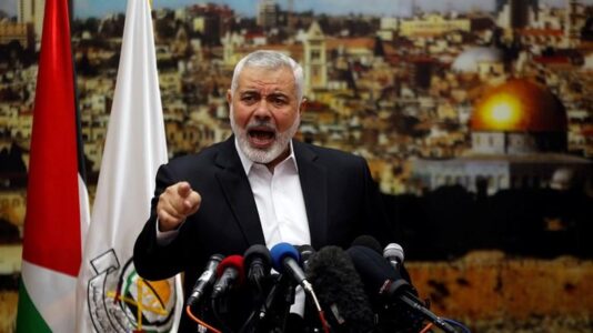 Hamas leader Ismail Haniyeh: We will bury the Zionist government