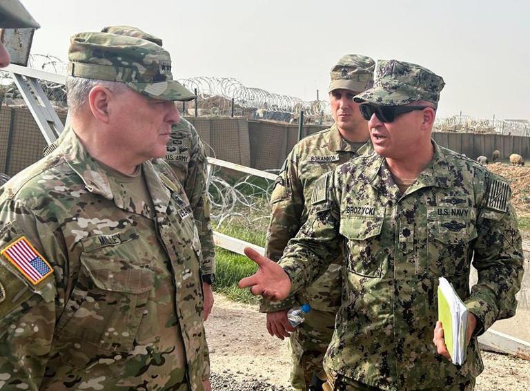 Syria mission worth the risk, top U.S. general says after rare visit