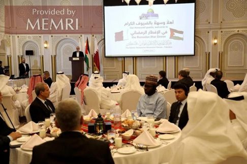 Hamas Hosts Festive Iftar Dinner For Diplomats In Qatari Capital; Guests Include Ambassadors Of Iran, Taliban, Turkey, Russia