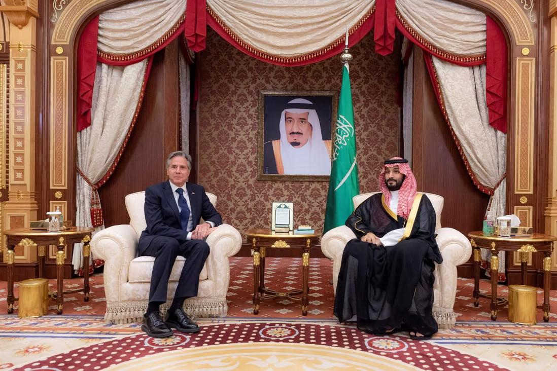 Blinken discusses human rights in ‘candid’ talks with Saudi crown prince