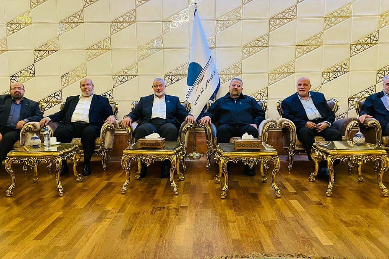 Hamas delegation arrives in Tehran for talks