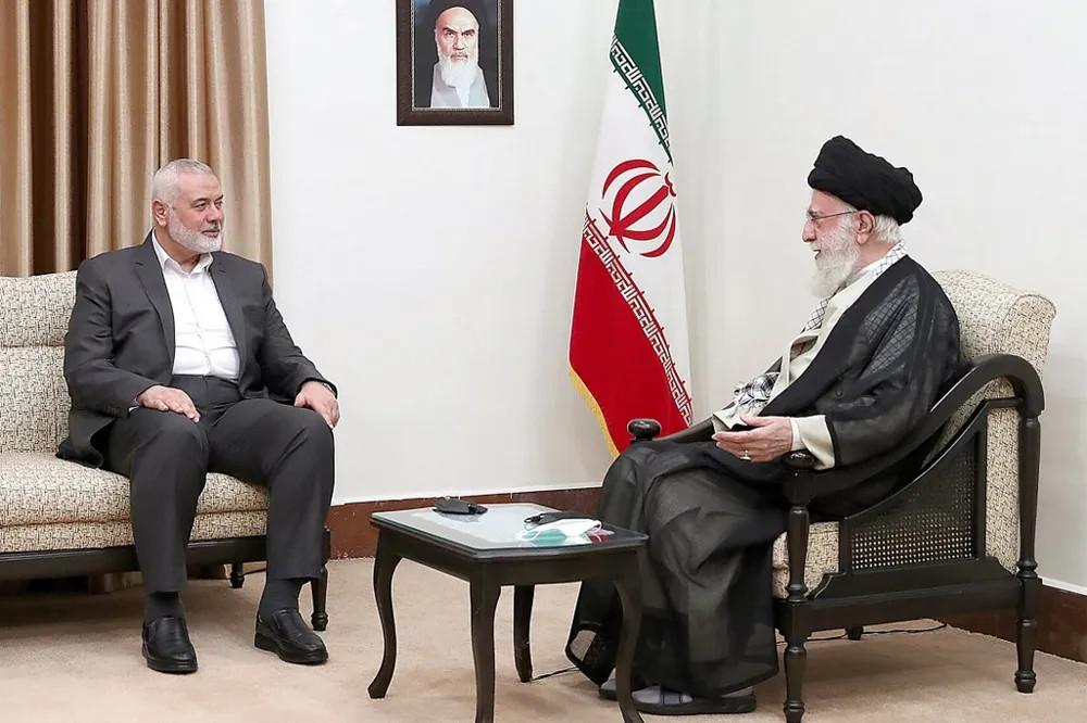 Hamas leader meets Ayatollah Ali Khamenei in Tehran