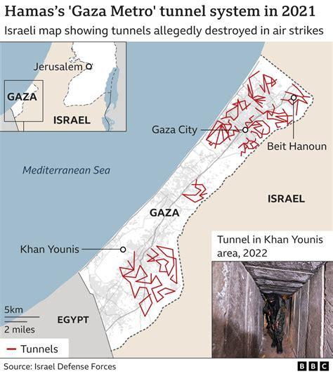 Israel targets Hamas’s labyrinth of tunnels under Gaza