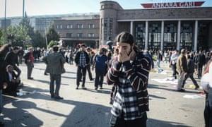 Turkish government says ‘terrorist attack’ in heart of Ankara