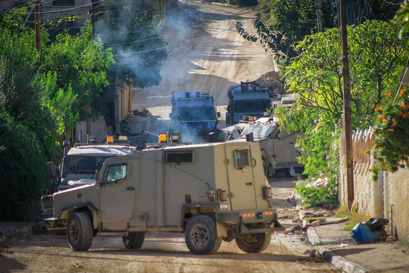 Four terrorists killed during Israeli raid on Jenin