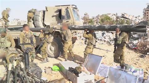 Israel’s military releases video after finding one of Hamas’ ‘largest weapons depots in the Gaza Strip’