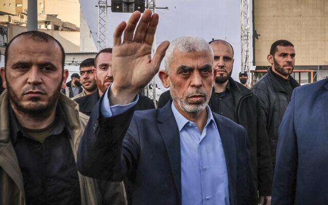 EU adds Hamas chief in Gaza Yahya Sinwar to terror blacklist