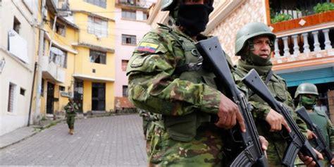 Ecuador ‘in state of war’ against drug cartels’ terror campaign