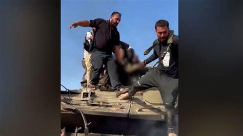 Hamas video purportedly shows two dead Israeli hostages