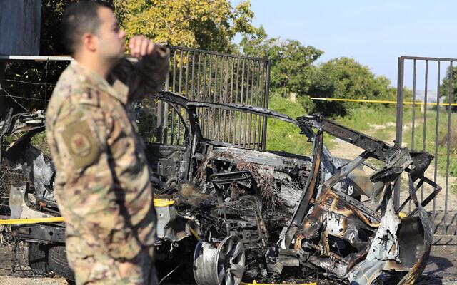 Hezbollah fires rocket barrage at Israel, causes slight damage to key IDF base