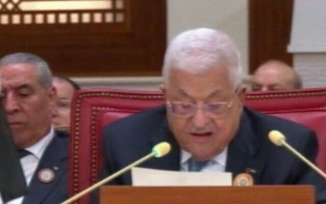 PA’s Abbas: Hamas’s military action on October 7 gave Israel excuse to attack Gaza with full force