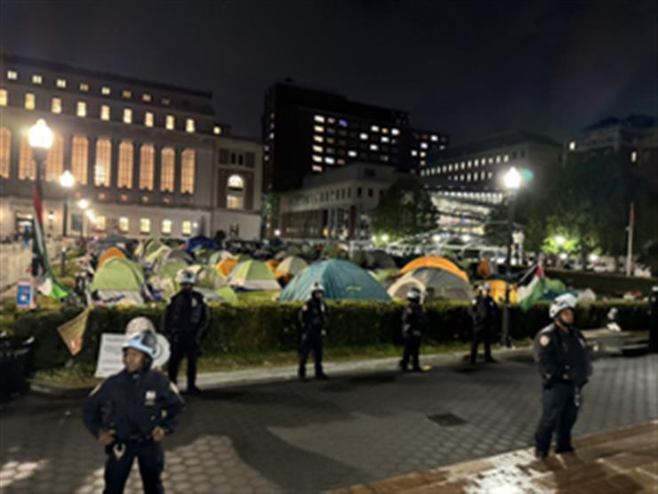 Police arrest Hamas supporters at Columbia University