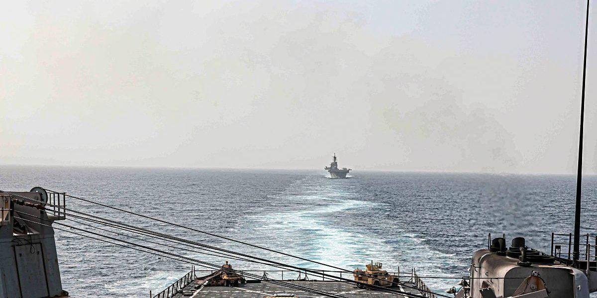 Yemen’s Houthis say they attack three ships, two US destroyers