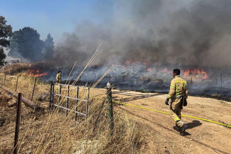 Hezbollah says it attacked 9 Israeli military sites with rockets, drones