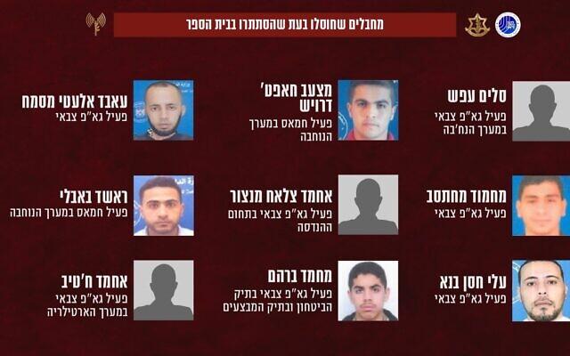 IDF names 9 of the Hamas, PIJ terrorists killed in strike on UNRWA school