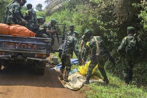 Islamic State group-allied militants kill dozens in eastern Congo