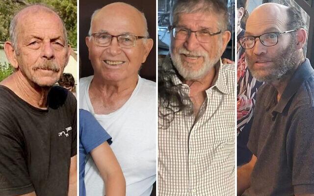 Israel announces the deaths of four hostages in Hamas captivity