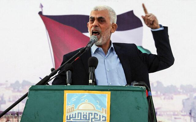 Report: In response to proposal, Sinwar says Hamas will ‘not surrender its guns’