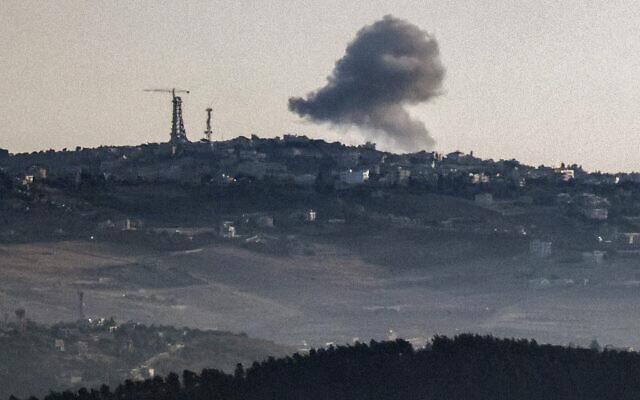 Syrian officer killed in alleged Israeli strike; Hezbollah explosive drone hits north