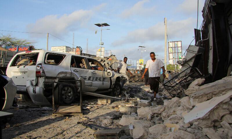 Somalia cafe attack kills nine during Euro final