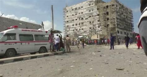 8 killed in double explosions in Somali capital