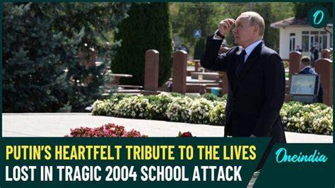 Putin Kneels in Solemn Tribute at Beslan: Remembers 334 Lives Lost in the 2004 School Terror Attack