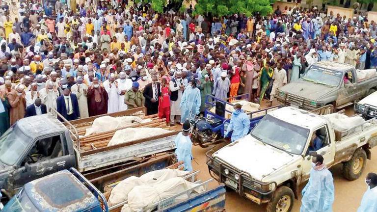 Boko Haram militants kill over 100 in Nigerian village