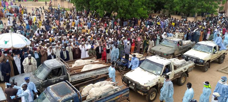 Dozens killed in Boko Haram attack on village in northeastern Nigeria