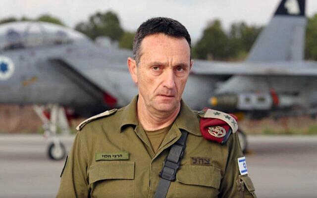 IDF chief vows strikes on Hezbollah will intensify until terror group ‘understands’