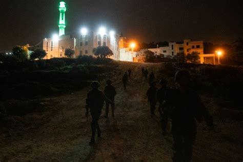 Amid terror threats: Security forces conduct counterterror op. in West Bank