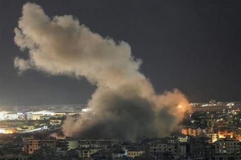 Middle East latest: Hezbollah fires rockets into central Israel