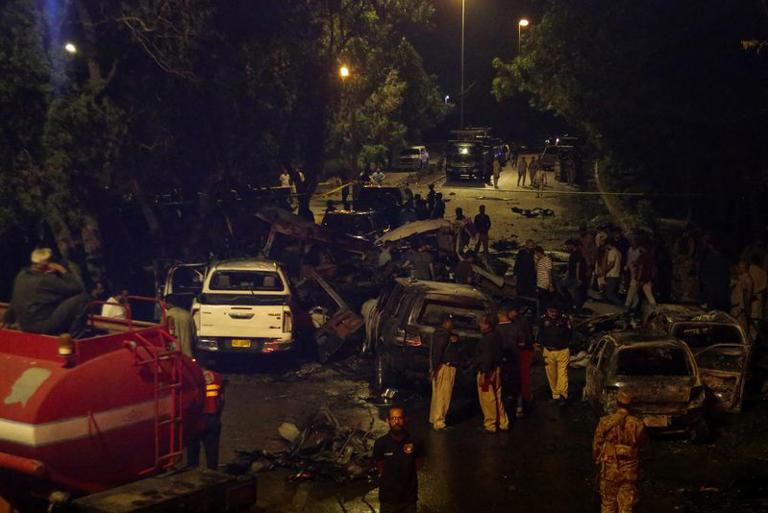 ‘Terrorist attack’ near Karachi airport kills two Chinese nationals, embassy says