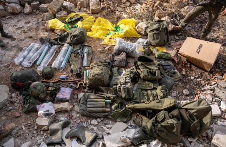 IDF has confiscated 10,000 Hezbollah weapons across 16 districts of southern Lebanon